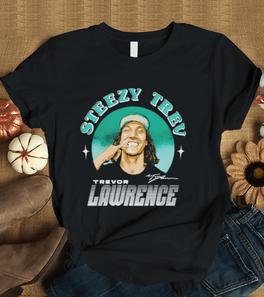 Steezy Trev Trevor Lawrence Signature Jacksonville T-Shirt
