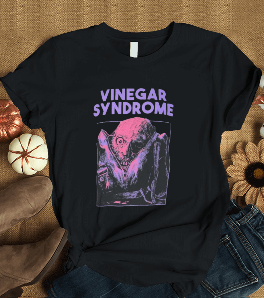 Vinegar Syndrome Horror Back To School Zombie Zipper Jacket T-Shirt