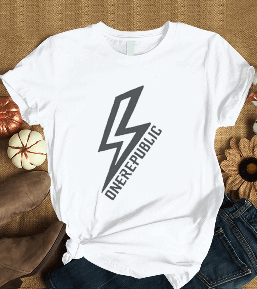 Onerepublic Lightning Bolt Tribute Fan T-Shirt