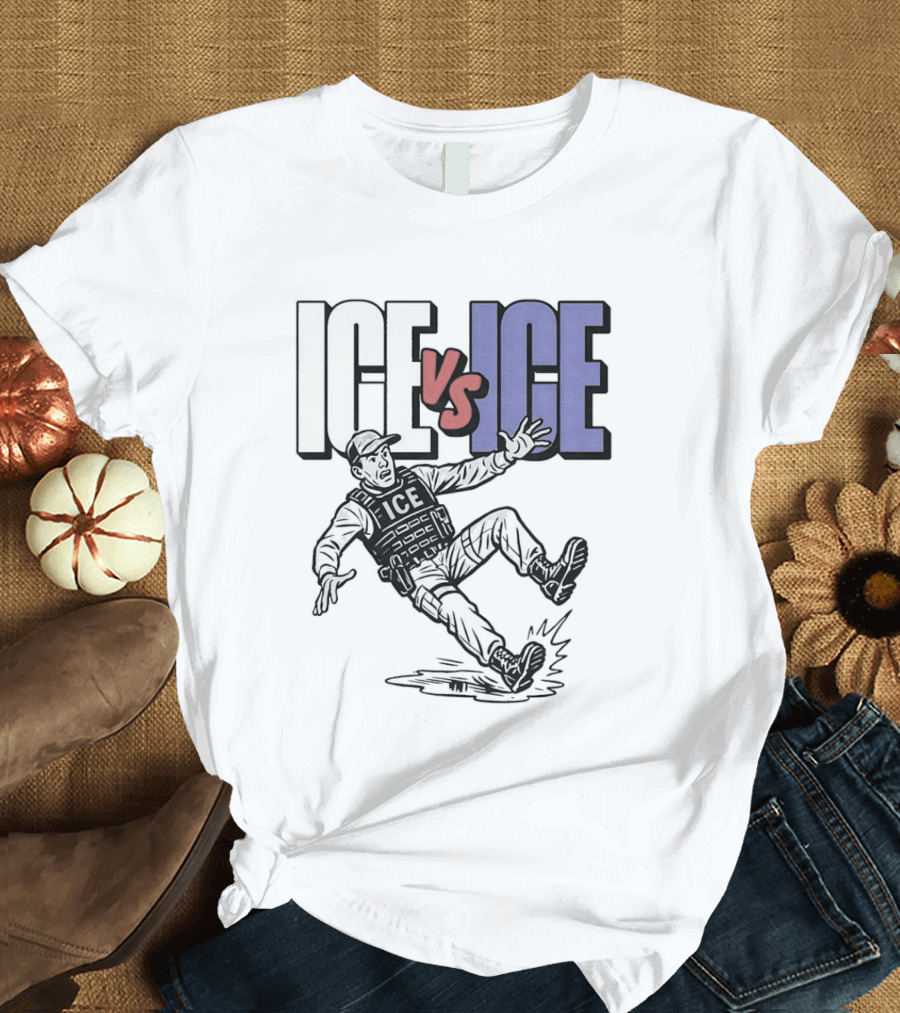 ICE Vs ICE 2026 Slippery Encounter T-Shirt