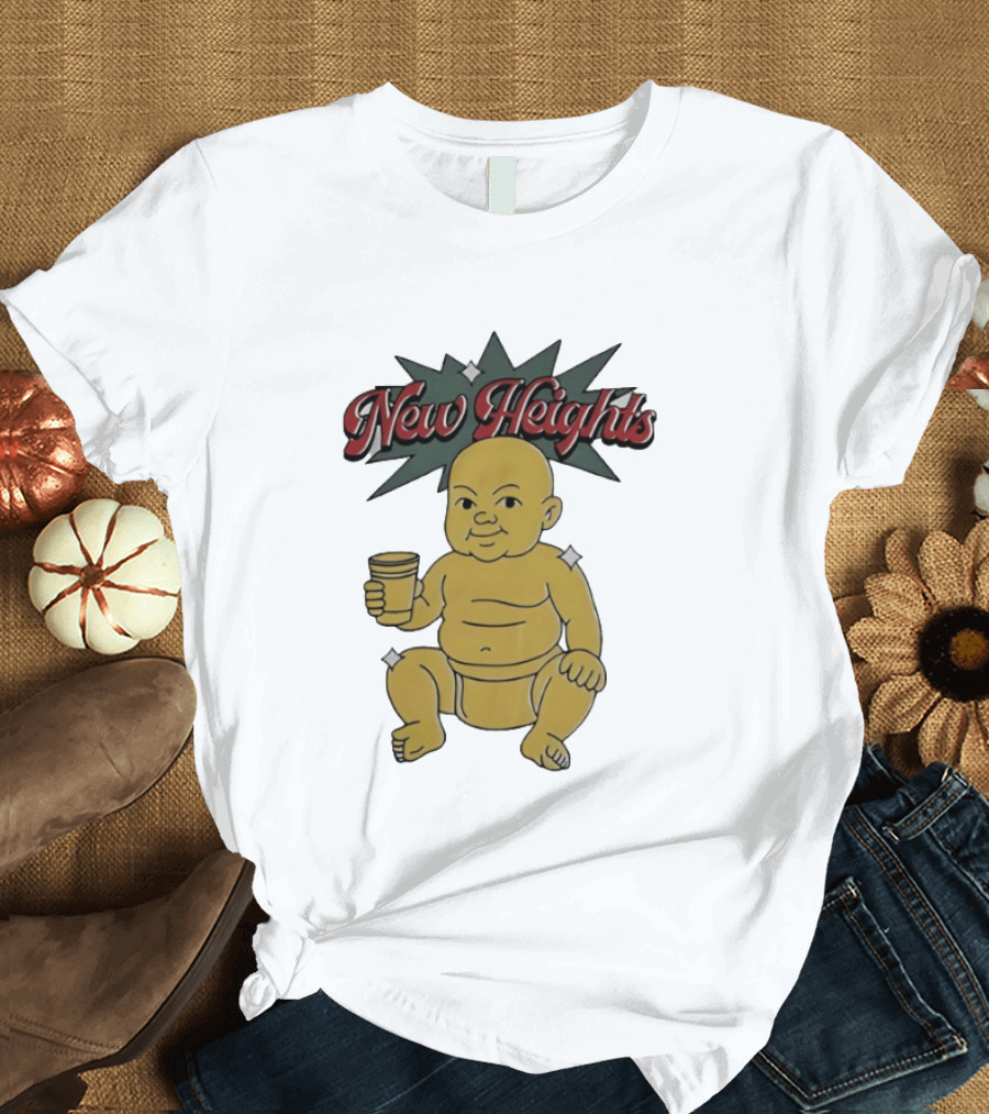 New Heights With Jason & Travis Kelce Lombaby T-Shirt