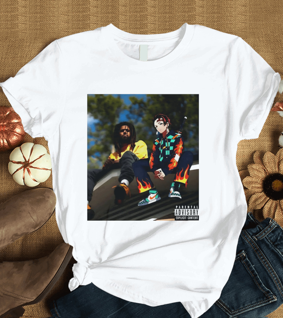 Forest Hills Scru Face Jean Tanjiro Kamado Parental Advisory Explicit Content T-Shirt