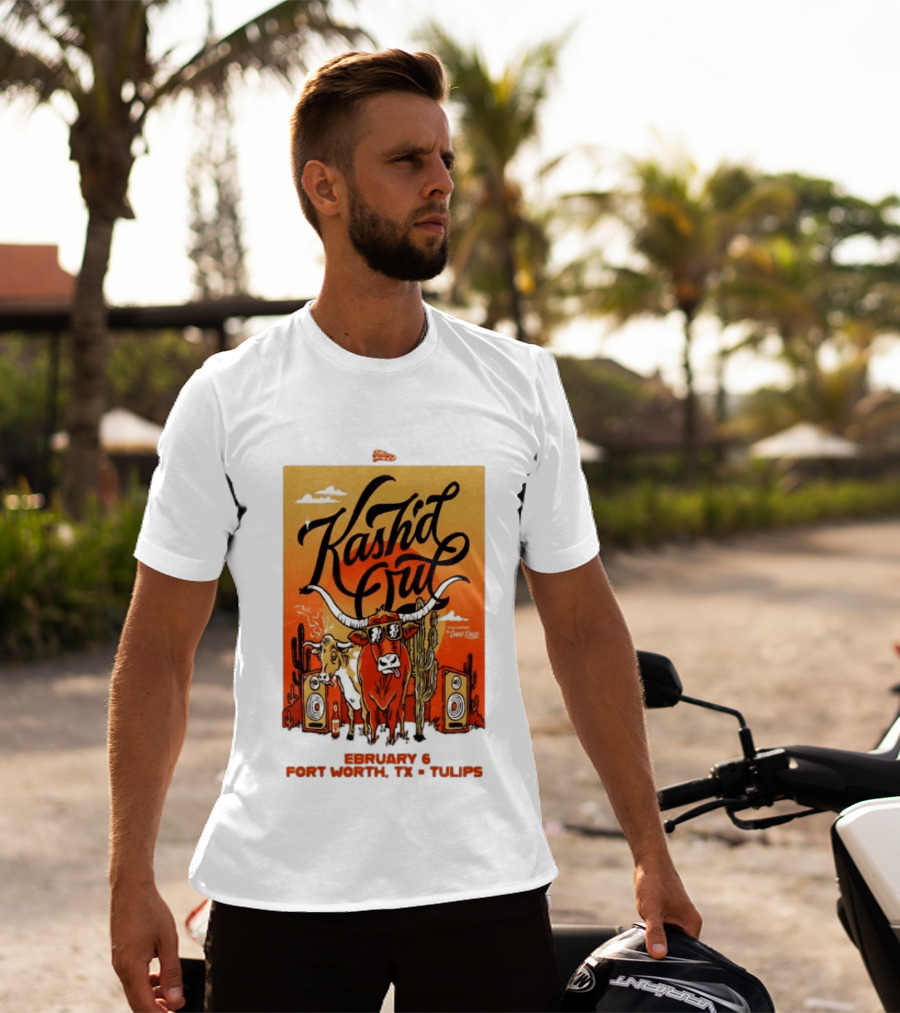 Kash'd Out Live At Tulips Fort Worth TX February 6 2026 T-Shirt