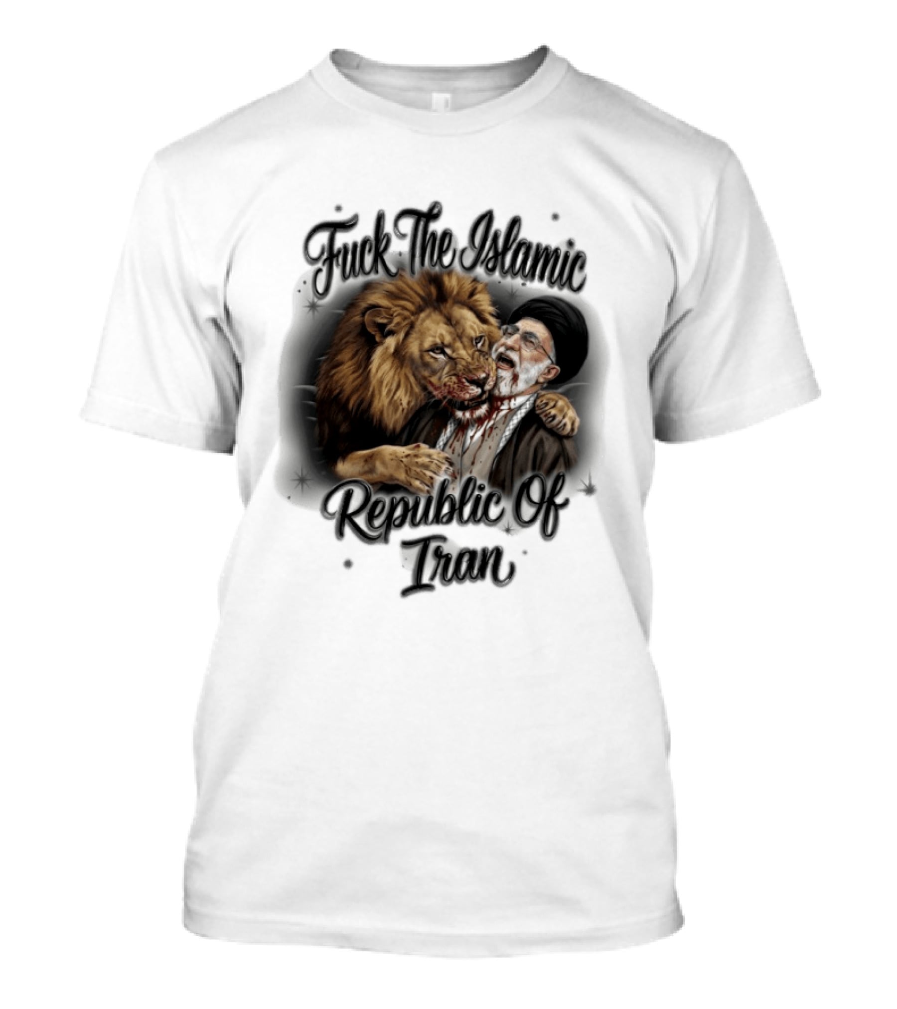 Fuck The Islamic Republic Of Tran Ayatollah Ali Khamenei T-Shirt