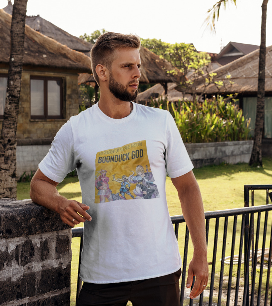 My Reason For Sticking Around Boonduck God Anime Characters T-Shirt