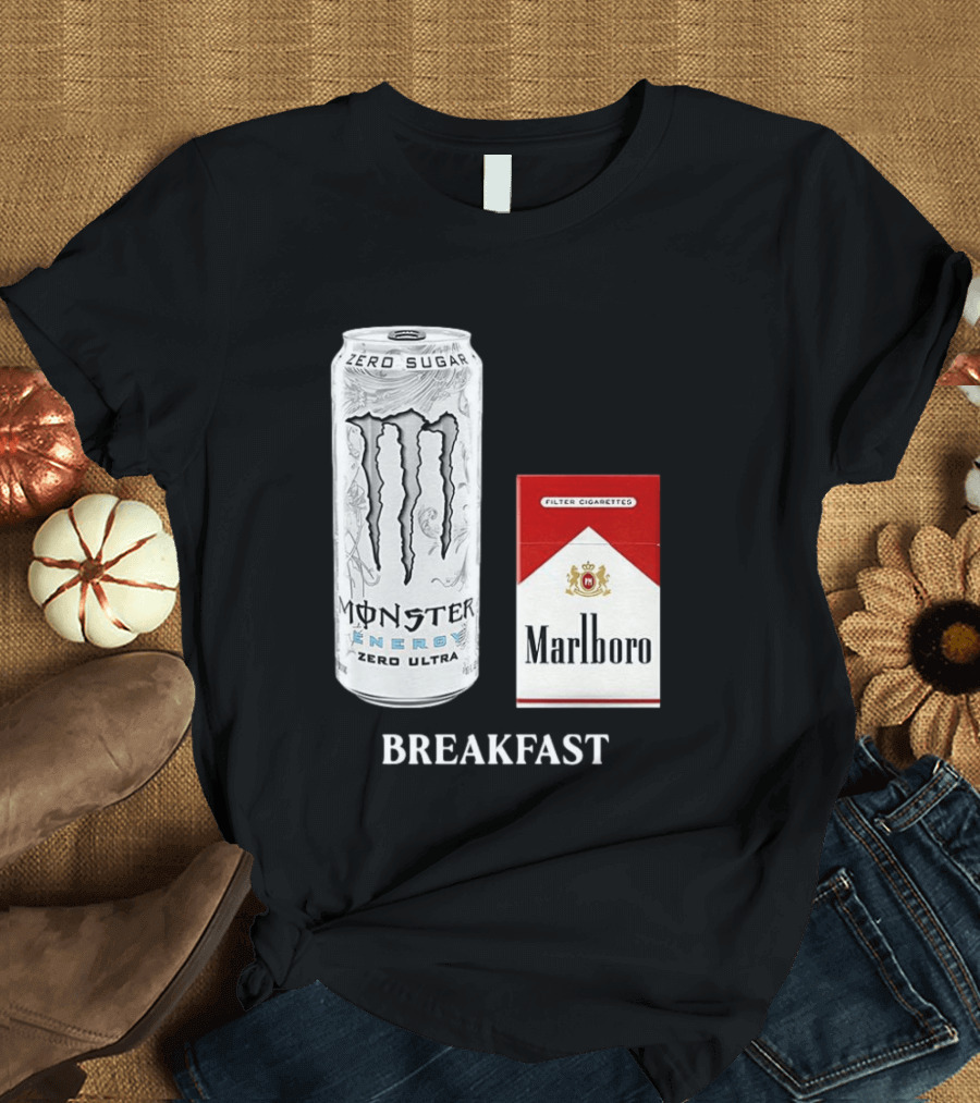 Monster Zero Ultra Marlboro Red Breakfast Combo T-Shirt