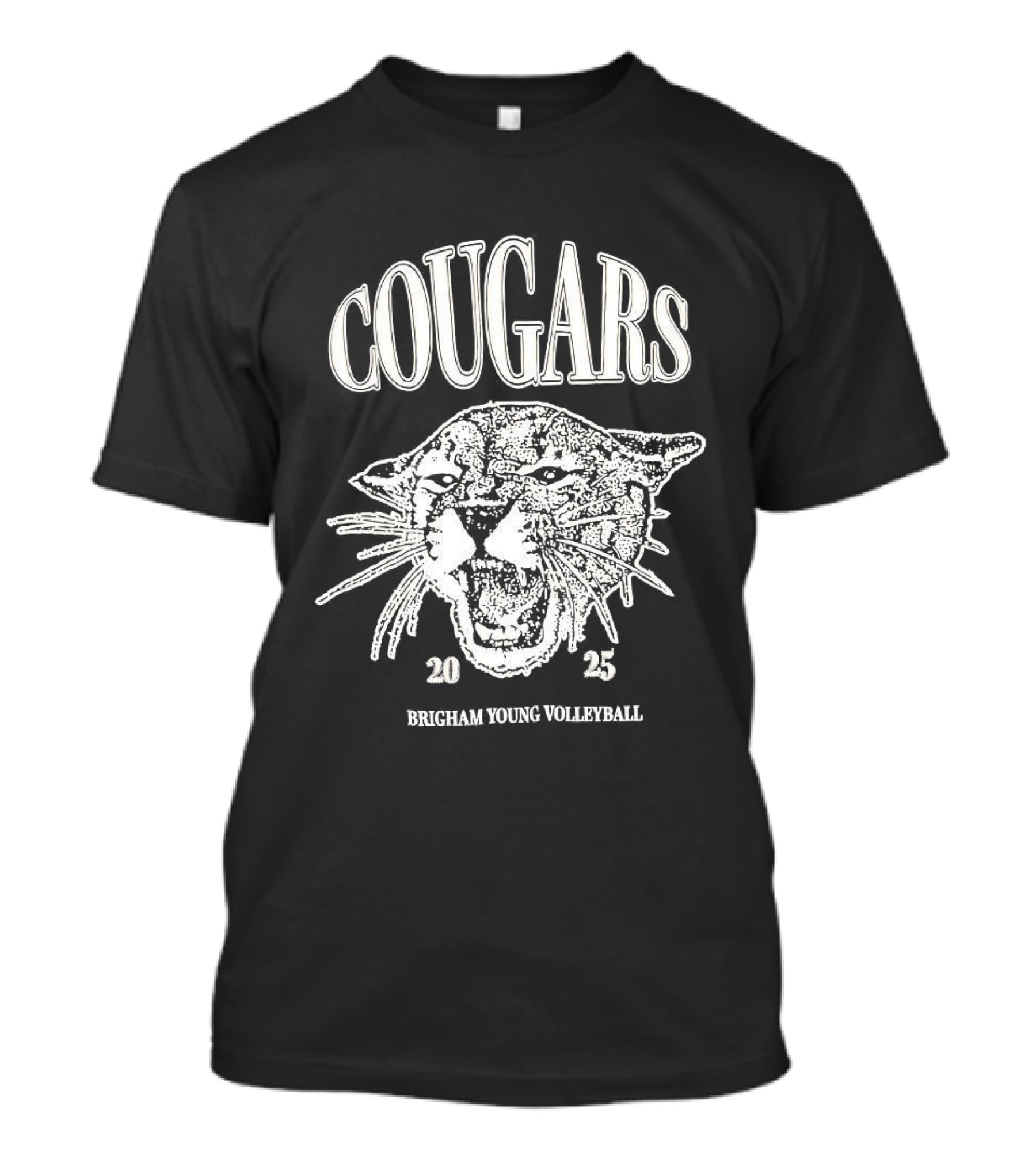Cougars Brigham Young Volleyball 2025 Team Spirit T-Shirt