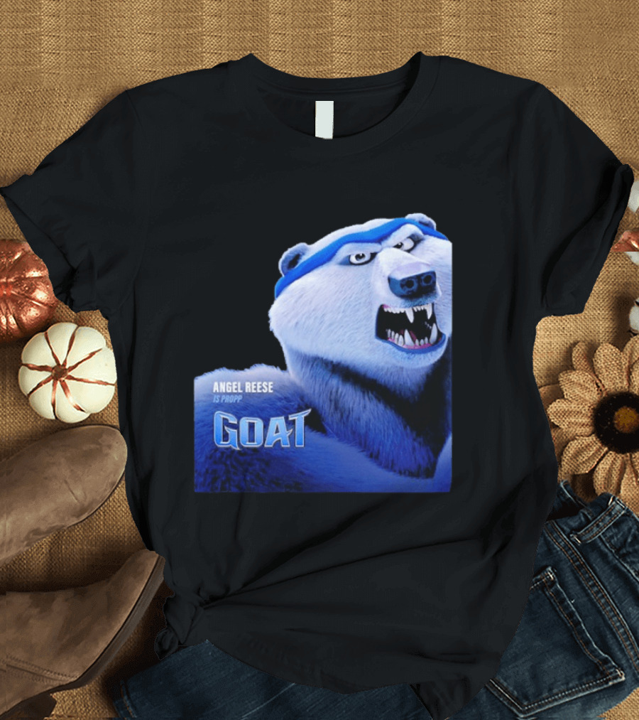 Angel Reese Goat Movie Propp Bear February 13 2026 T-Shirt