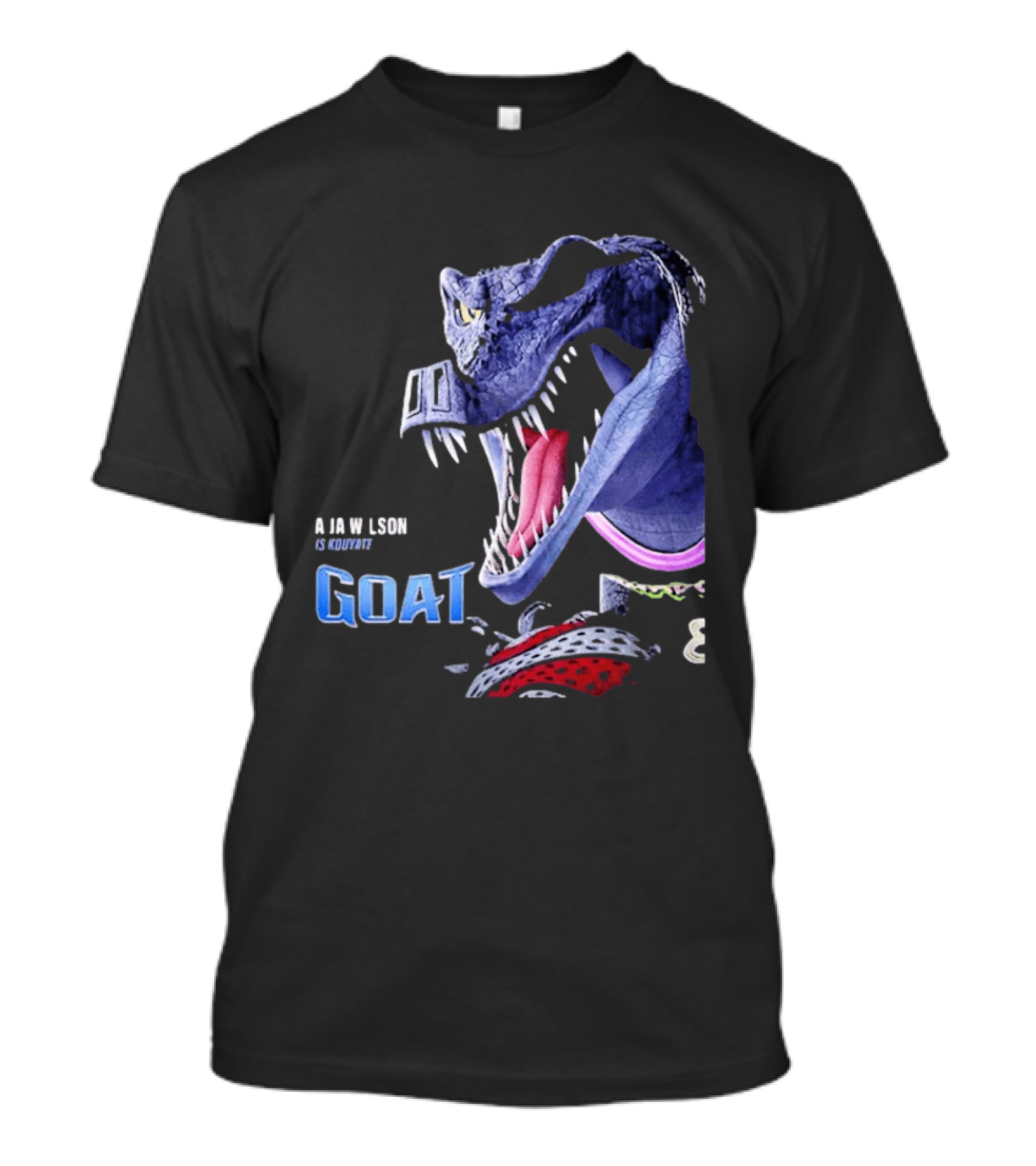 Aja Wilson Presents Goat Movie Kouyate Theatres February 13 2026 Dinosaur Monster T-Shirt