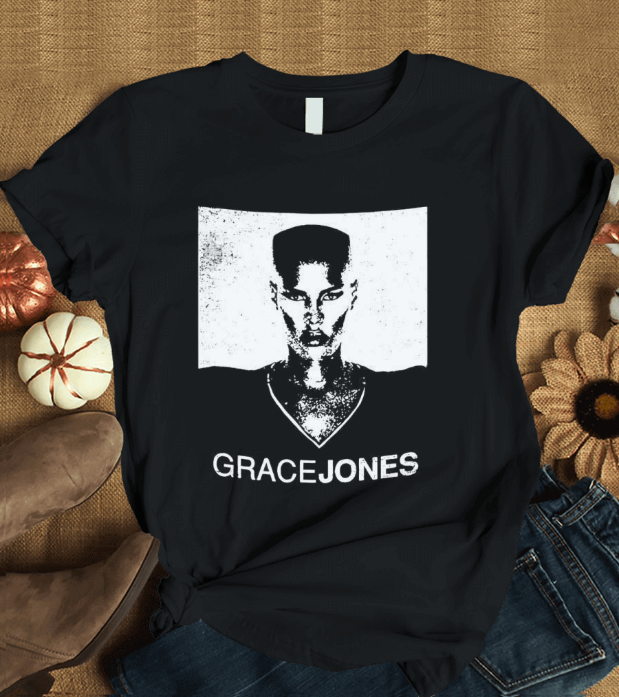 Grace Jones Classic Style Minimalist T-Shirt