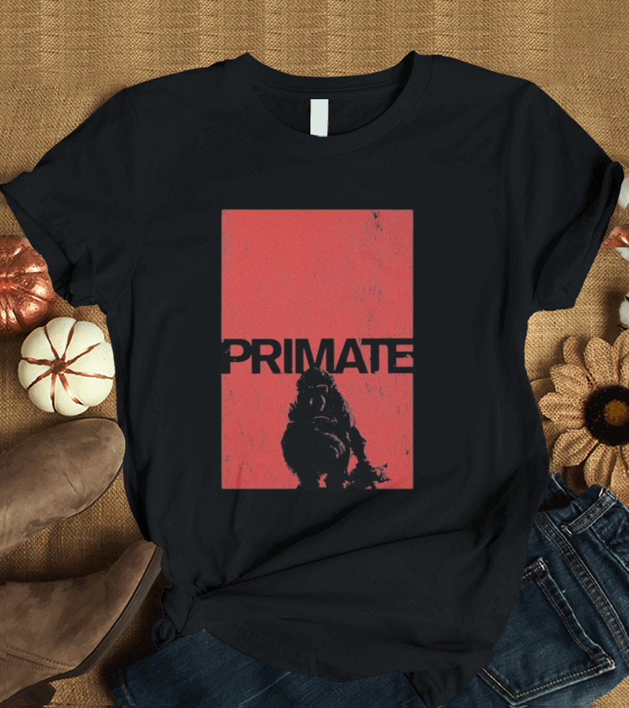 Primate Red Block T-Shirt