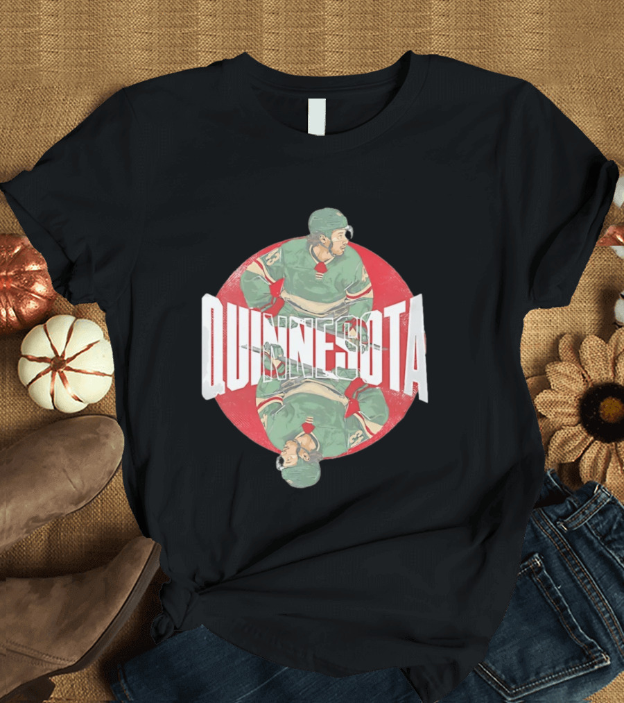 Quinnesota Reflect NHL Player Minnesota Hockey T-Shirt