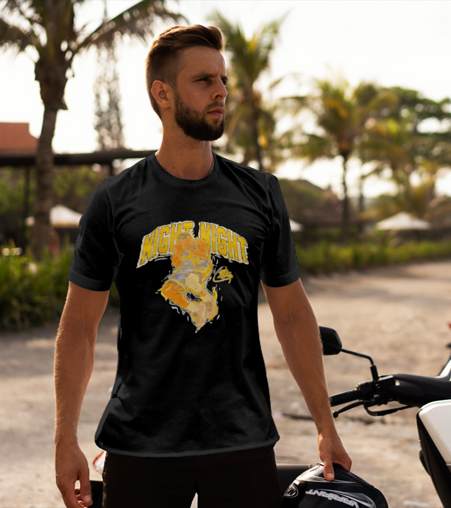 Stephen Curry Night Night Golden State Basketball 30 T-Shirt