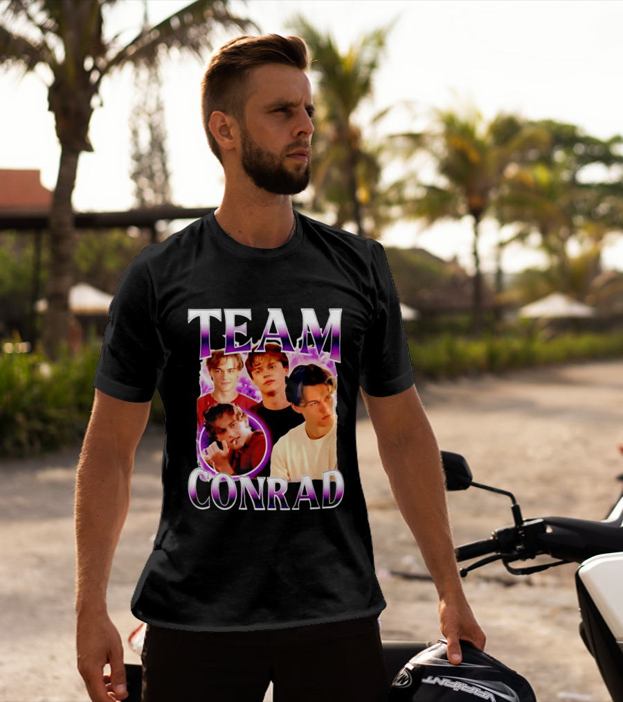 Team Conrad Fan Favorite Characters Collage 90s T-Shirt
