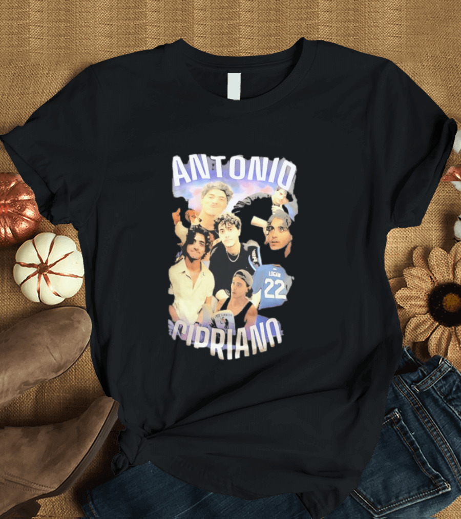 Antonio Cipriano Collage With Logan 22 T-Shirt
