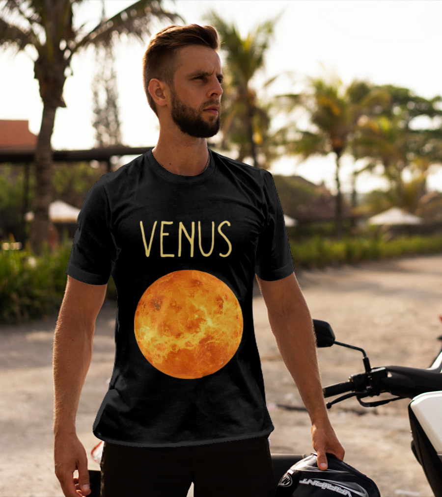 Venus Camiseta Planet Solar System T-Shirt
