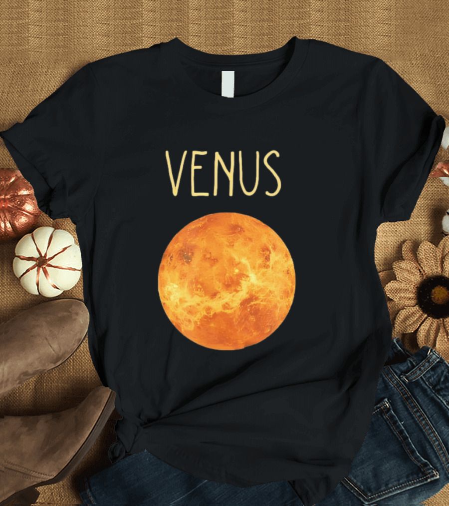 Venus Camiseta Planet Solar System T-Shirt