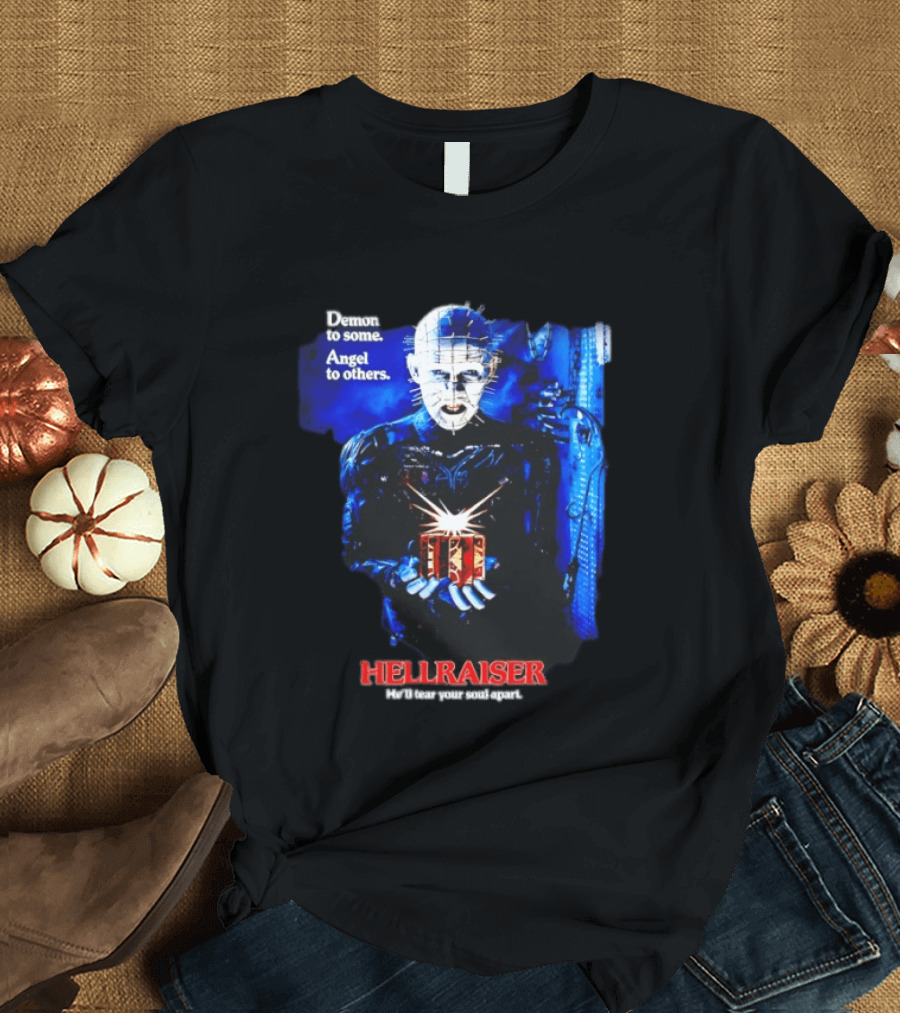 Hellraiser Demon To Some Angel To Others Iconic Horror T-Shirt