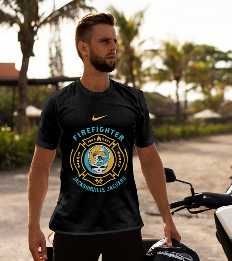 Jacksonville Jaguars Firefighter Nike Mashup T-Shirt
