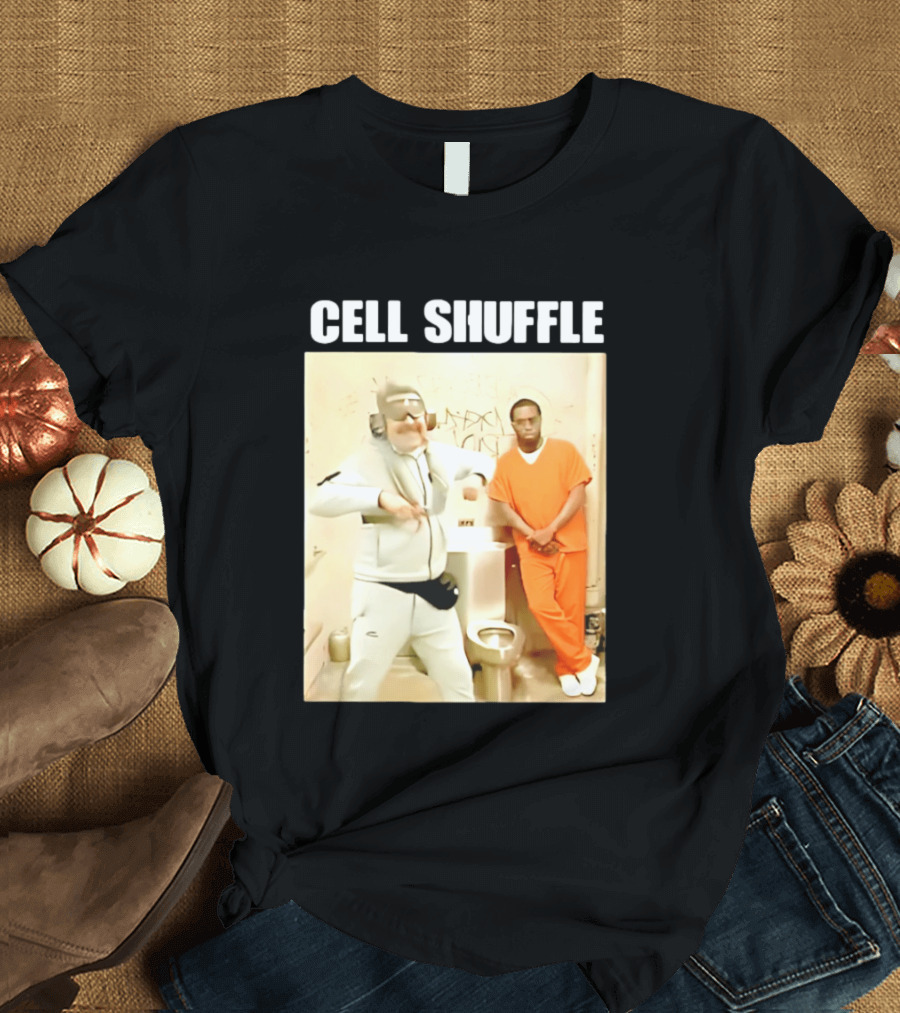 Cell Shuffle Maduro Diddy Dance In Jail Scene T-Shirt