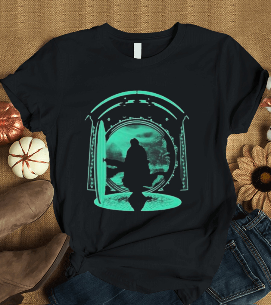 Hobbit Doorway Middle Earth Fantasy Adventure T-Shirt