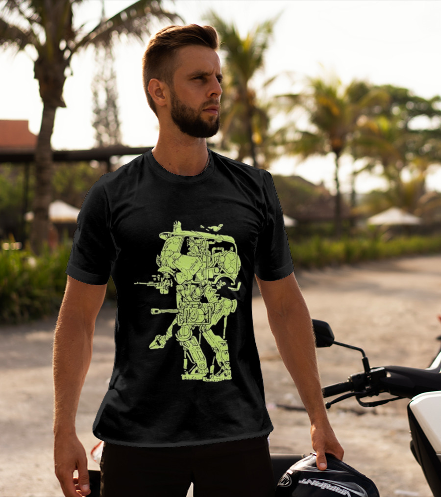 Wolf Parade Thin Mind Mech Walker Concept T-Shirt