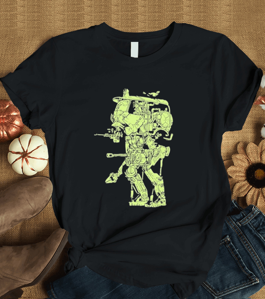 Wolf Parade Thin Mind Mech Walker Concept T-Shirt