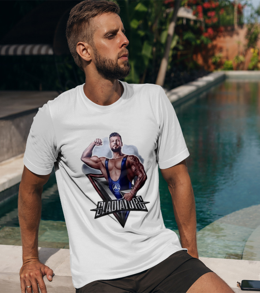Gladiators TV Series Iconic Bodybuilder Pose T-Shirt