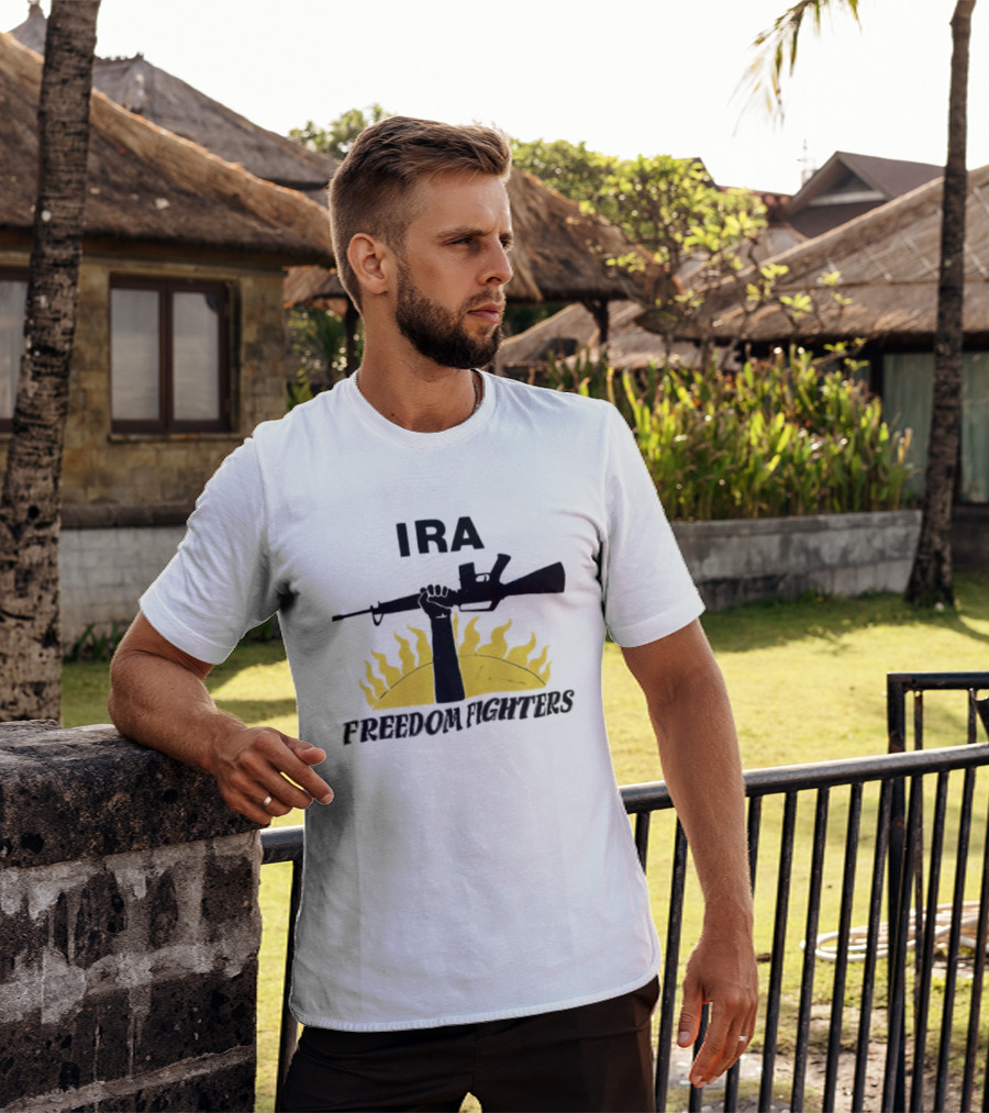 IRA Freedom Fighters Rifle Sunburst T-Shirt