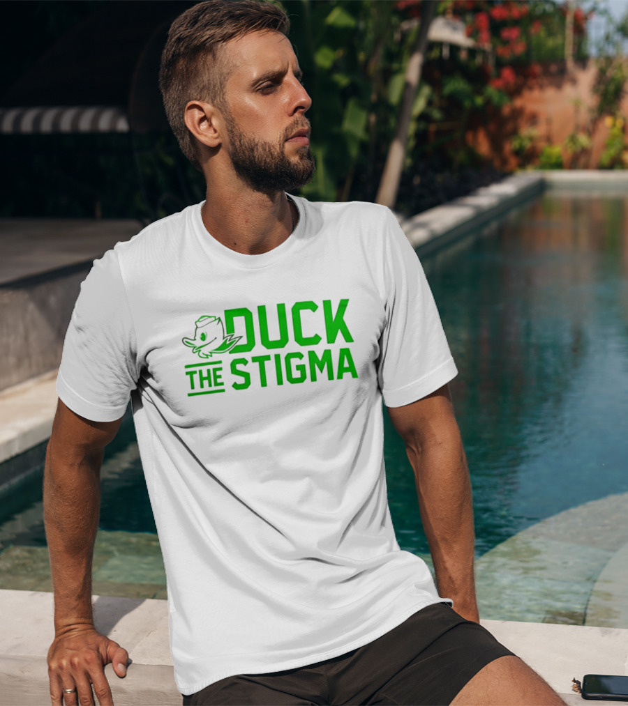 Oregon Ducks 2026 Duck The Stigma T-Shirt