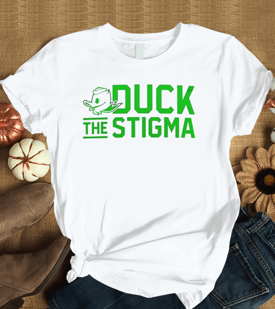 Oregon Ducks 2026 Duck The Stigma T-Shirt