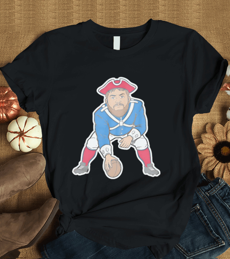 Best Section 10 Football Colonial Style Quarterback In Revolutionary War Uniform T-Shirt