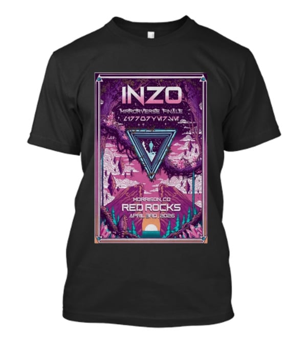 INZO Mirrorverse Finale Red Rocks Morrison CO April 3 2026 T-Shirt