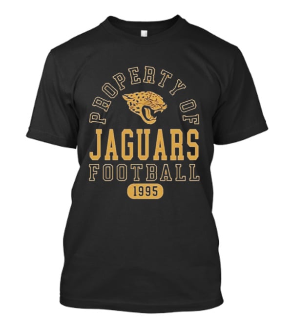 Property Of Jaguars Football 1995 T-Shirt