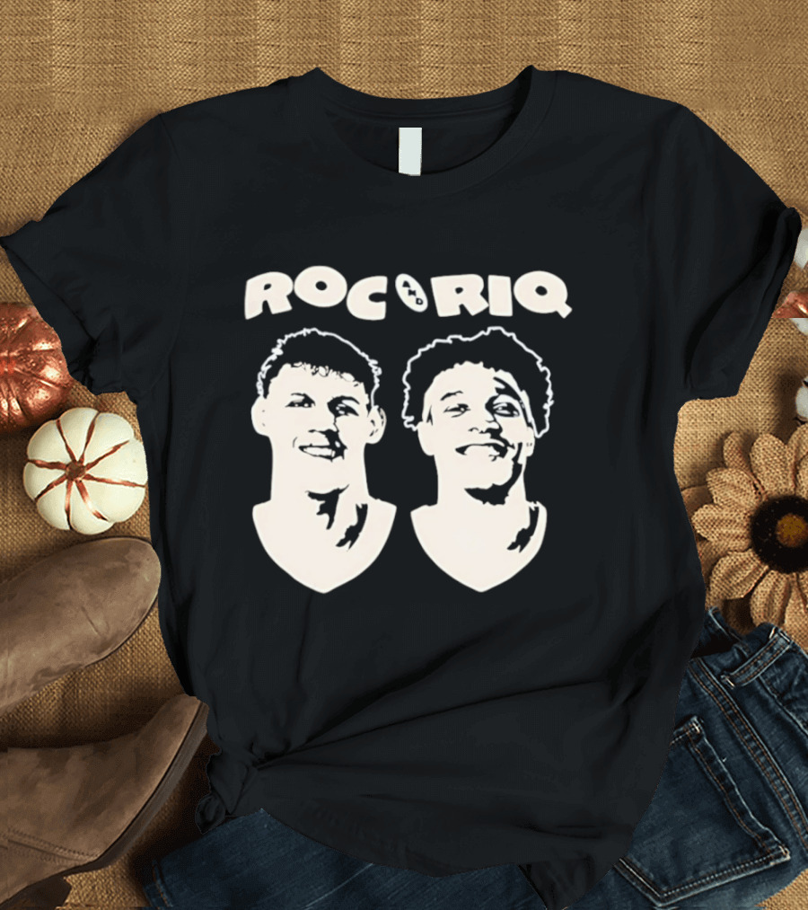 Roc And Riq Iowa Wolves Basketball Team Fan Merchandise T-Shirt