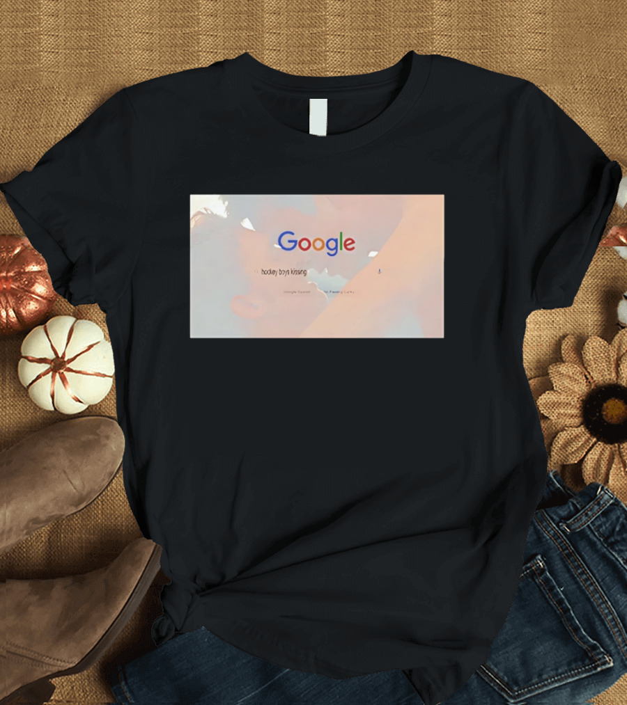 Google Shane And Ilya Hockey Boys Kissing Page T-Shirt