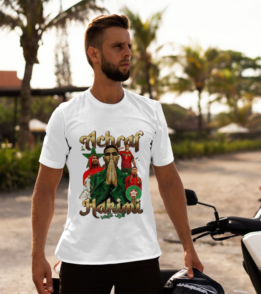 Achraf Hakimi Morocco National Team World Cup 2026 T-Shirt