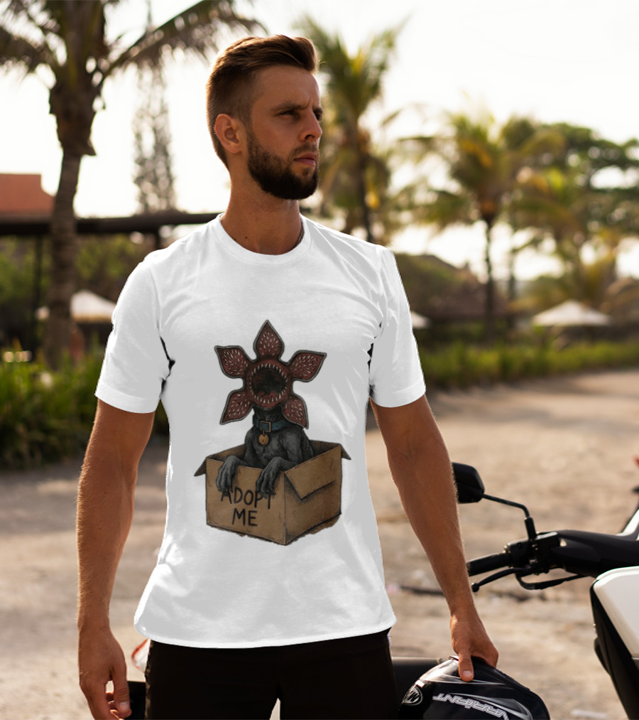 Adopt A Demogorgon Adopt Me Stranger Things Pet Box T-Shirt