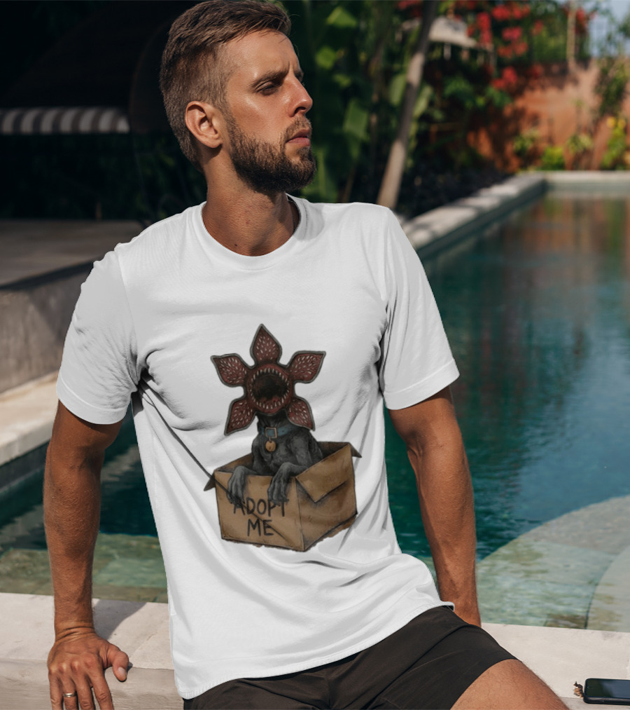 Adopt A Demogorgon Adopt Me Stranger Things Pet Box T-Shirt