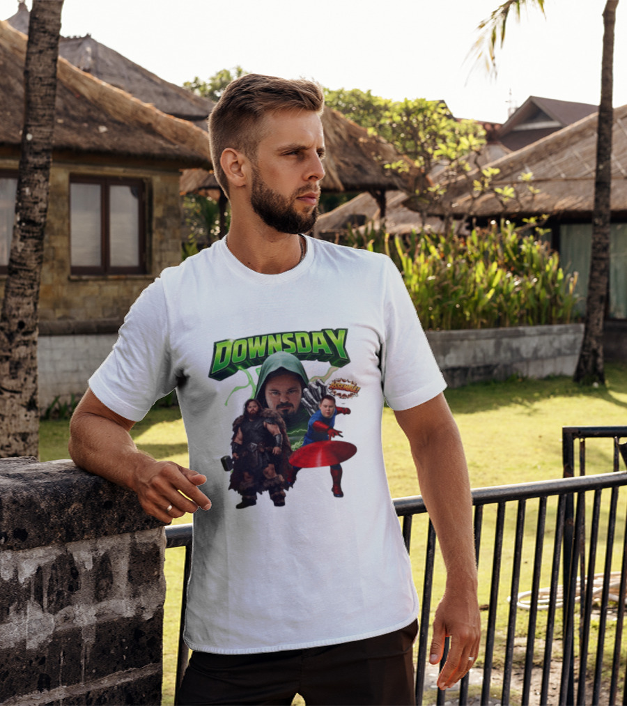 Downsday Assemble Superhero Team Avengers T-Shirt