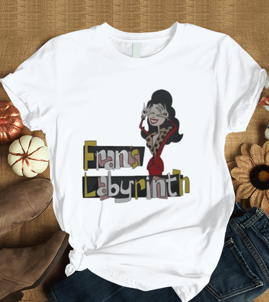 Fran's Labyrinth Surreal Chaos Culture Kickpunched T-Shirt