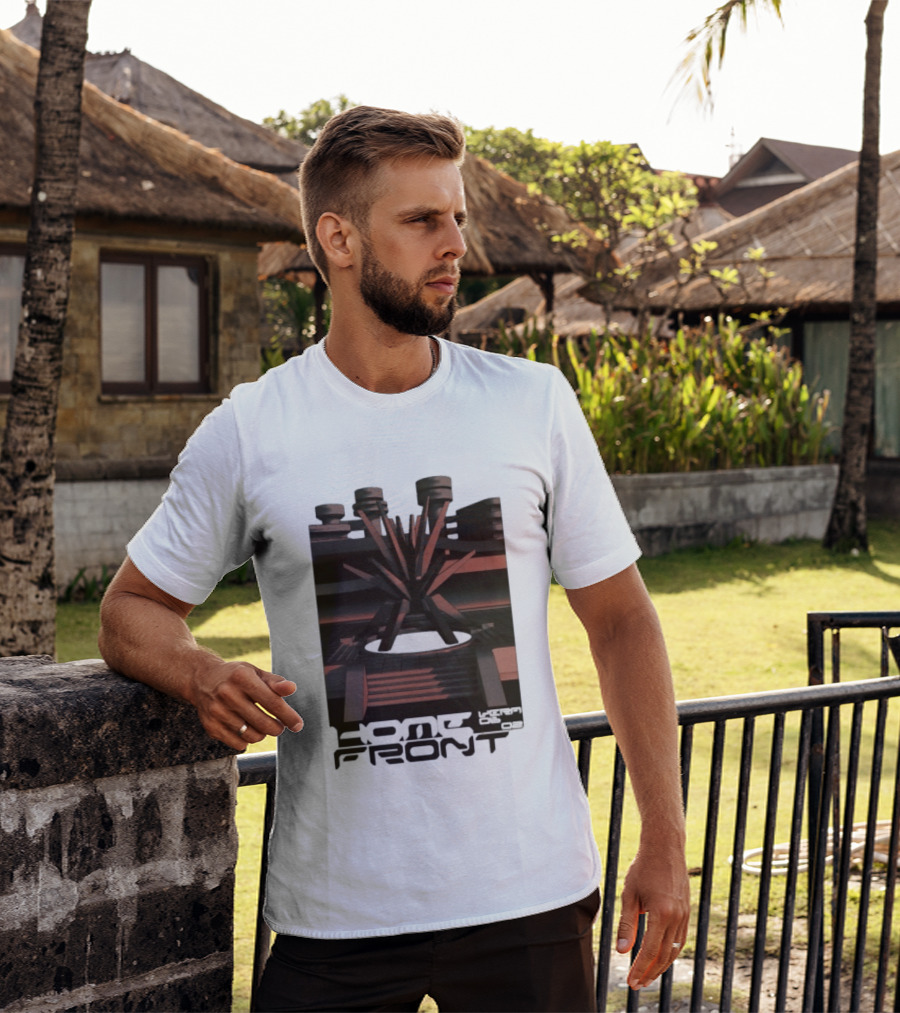 Home Front Feb 6 2026 Groningen NL Geometric Architecture T-Shirt