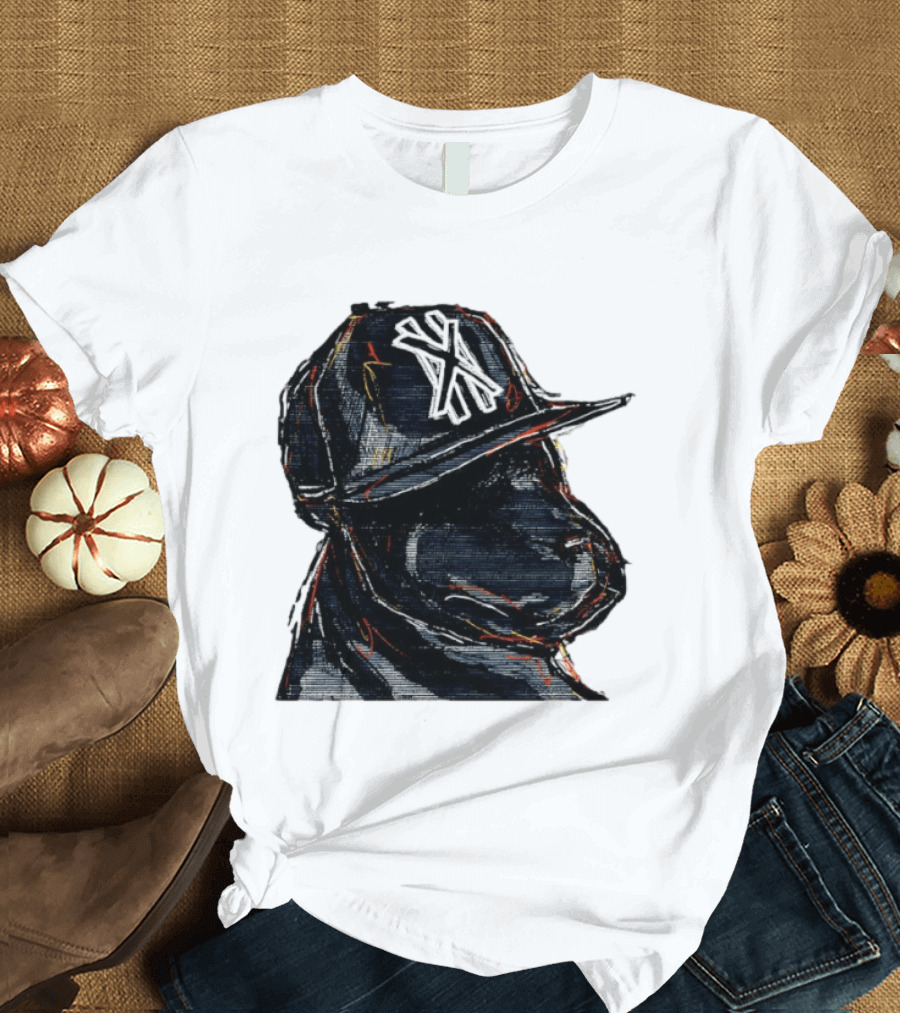 Labrador Retriever New York Yankees All Dogs Go To Heaven Cap T-Shirt