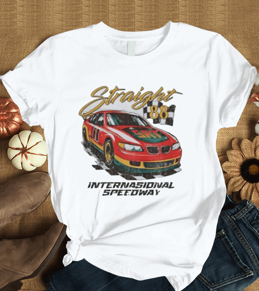 Straight F1 Racing Car International Speedway 88 T-Shirt