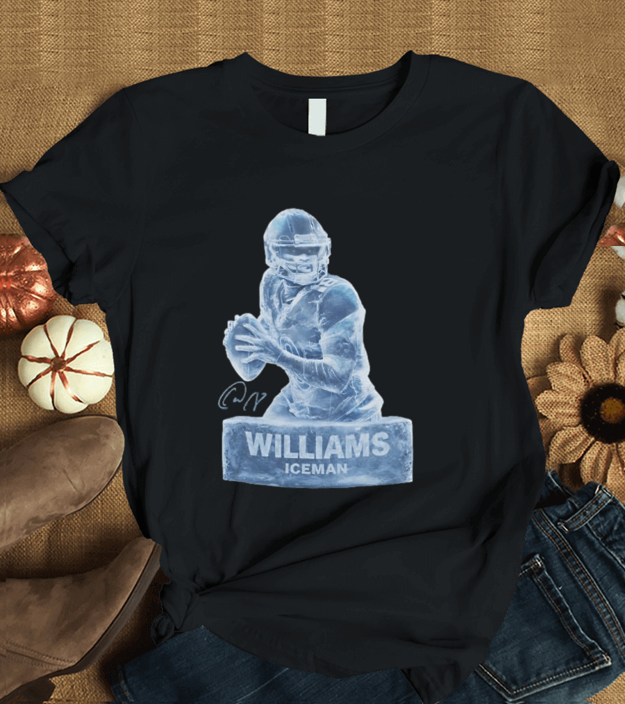 Williams Iceman Chicago Bears Sculpture T-Shirt