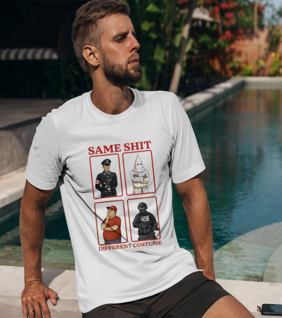 Same Shit Different Costume Anti Coward Ice T-Shirt