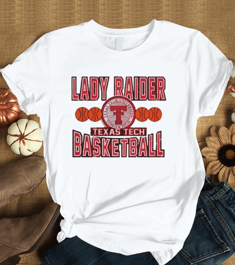 Texas Tech University Lady Raider Basketball Team Lubbock Texas T-Shirt
