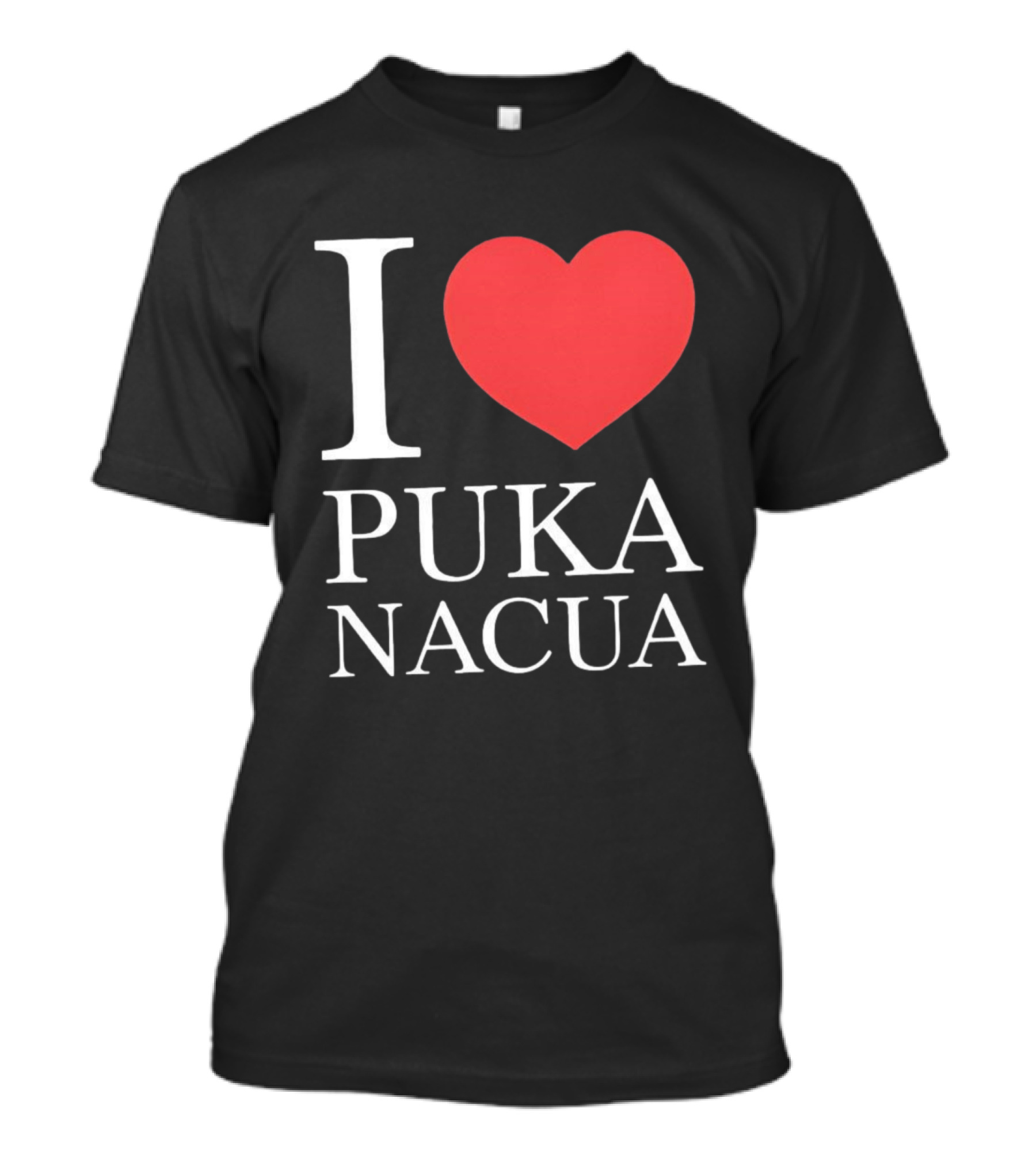 I Love Puka Nacua Los Angeles Rams Football Heart T-Shirt