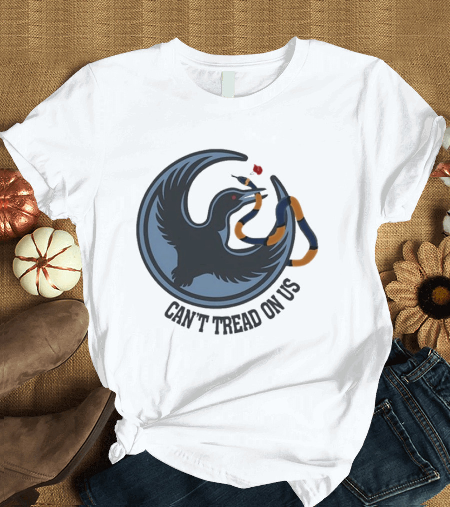 Minnesota Rebel Alliance Can't Tread On Us Bird And Serpent T-Shirt