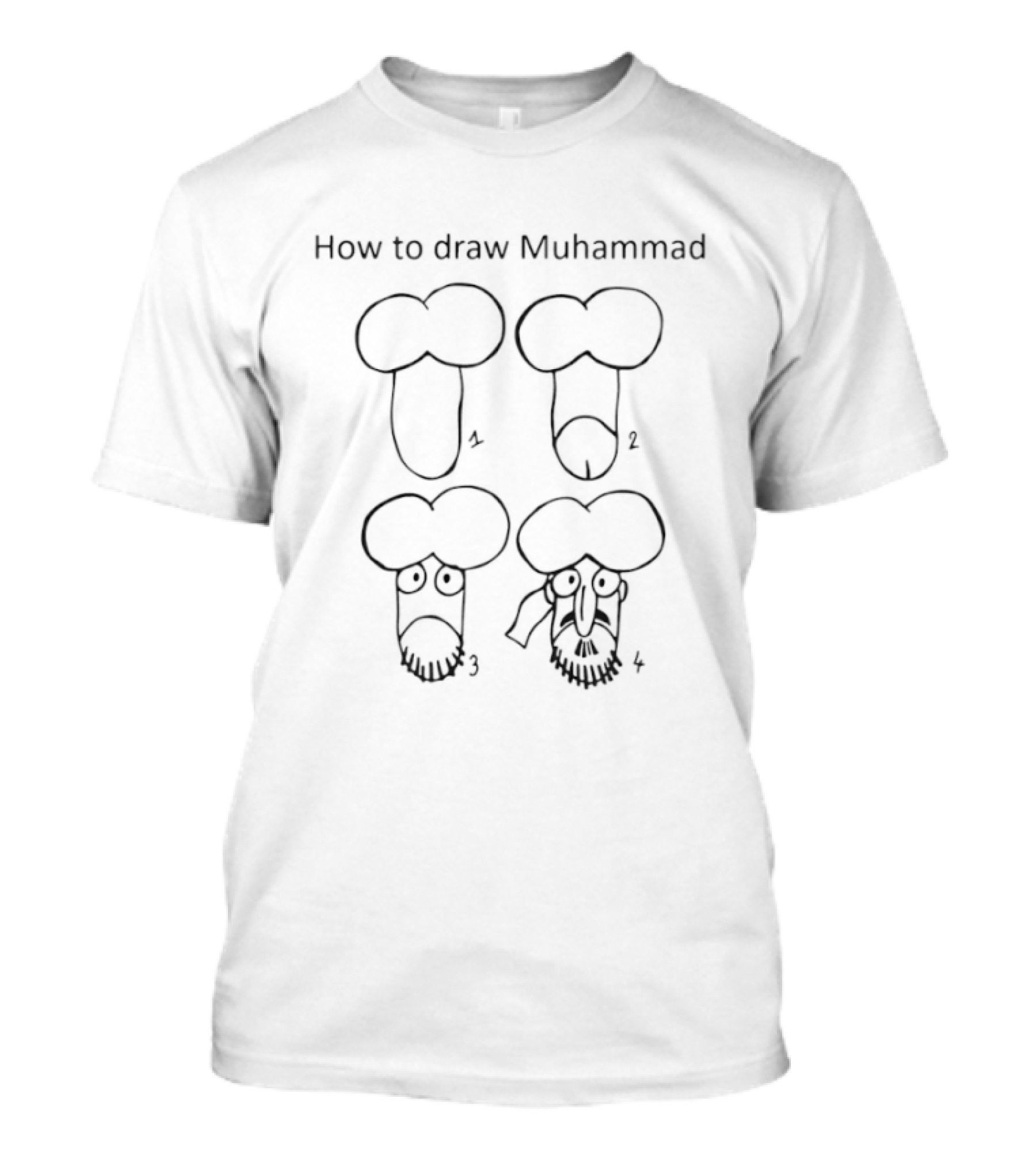 How To Draw Muhammad T-Shirt